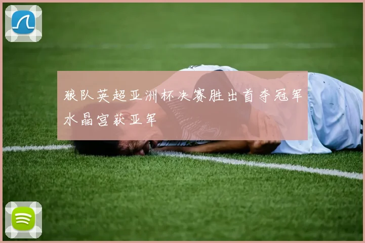 狼队英超亚洲杯决赛胜出首夺冠军水晶宫获亚军