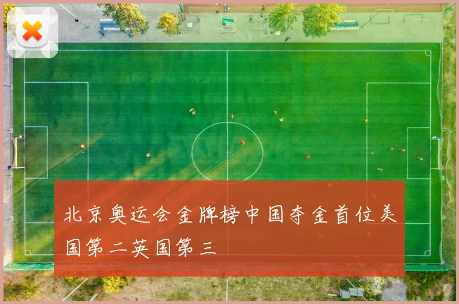 北京奥运会金牌榜中国夺金首位美国第二英国第三
