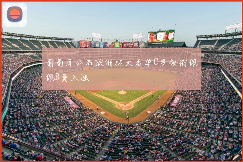 葡萄牙公布欧洲杯大名单C罗领衔佩佩B费入选