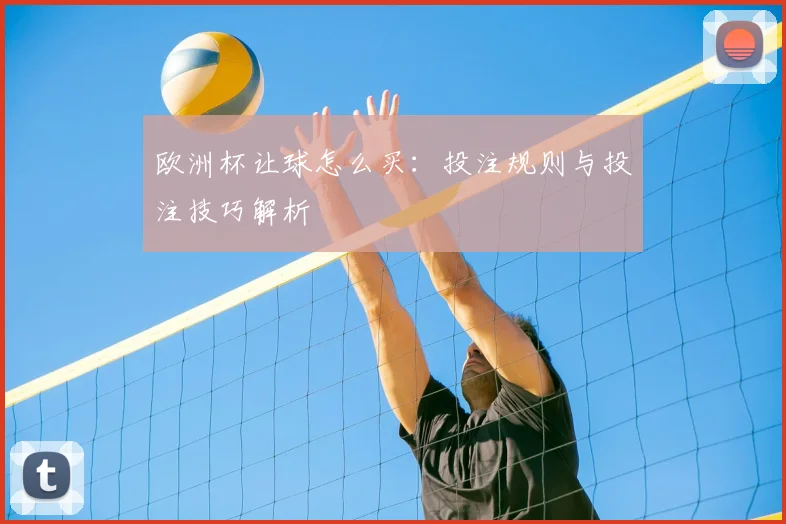 欧洲杯让球怎么买:投注规则与投注技巧解析